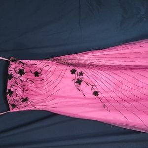 Pink prom dress